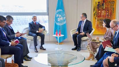 Jaishankar meets UNESCO DG at Paris, highlights India’s commitment to heritage preservation