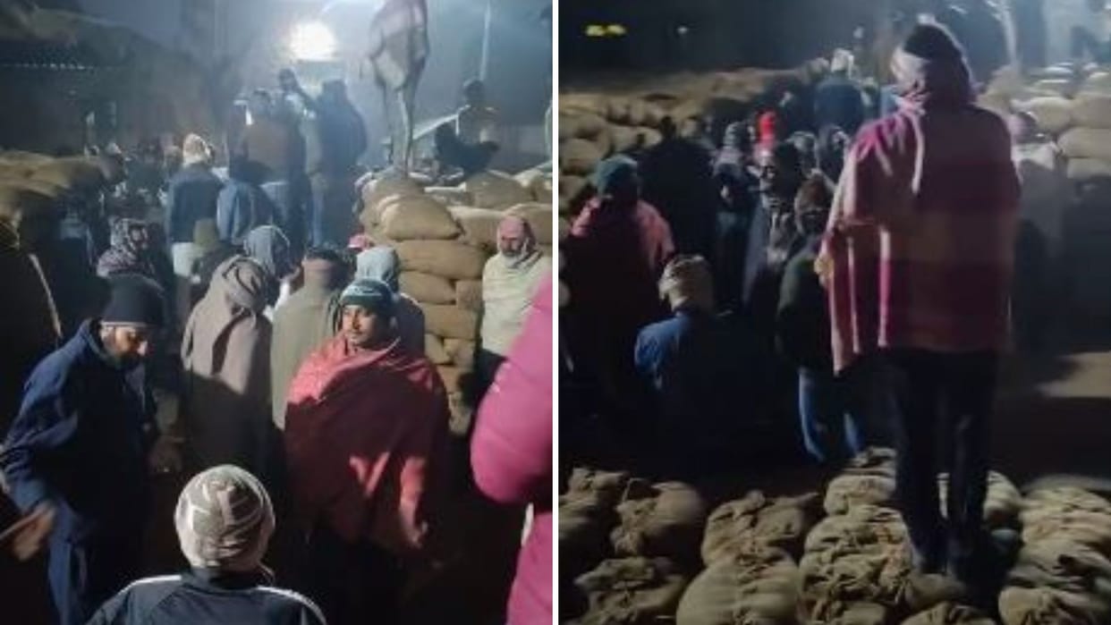 Chaos during fertilizer distribution Committee secretary and farmer leader locked in room protest ensues