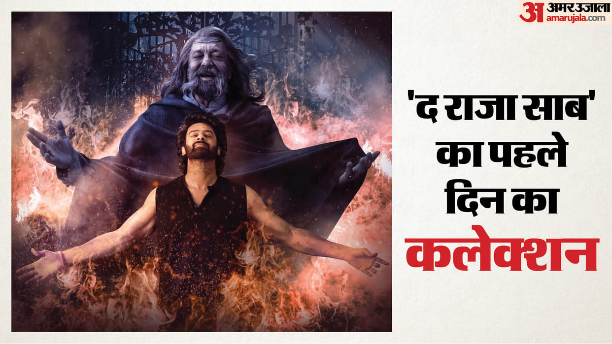 The Raja Saab Box Office Collection Day 1 Prabhas Sanjay Dutt Boman Irani Malavika Nidhhi Agerwal Zarina