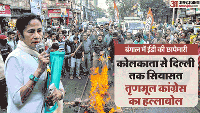 TMC Protests: CM Mamata Banerjee to Lead Kolkata Rally After ED‑TMC Clash Updates hindi