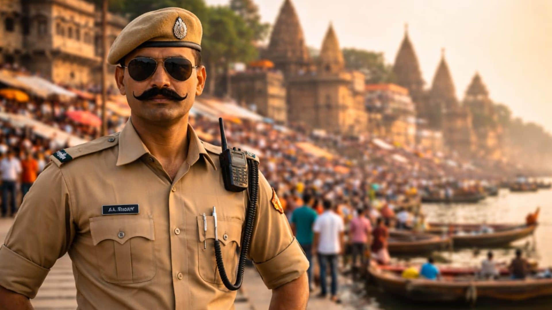 वाराणसी पुलिस ने बचाई युवक की जान।