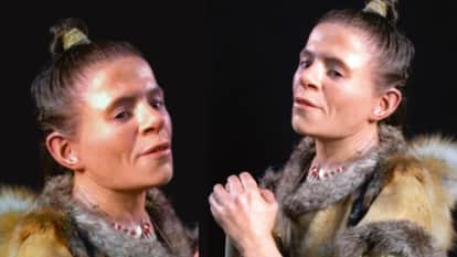 Stone Age woman returns after 4000 years modern science archaeology together give human form Silent skull