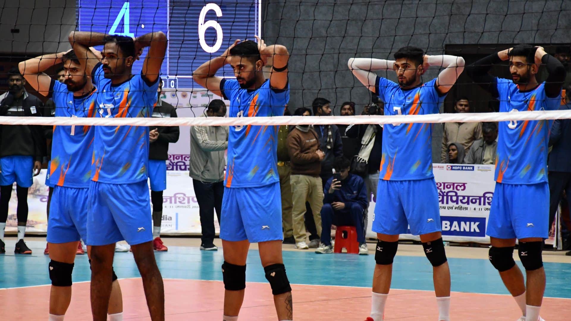 Volleyball Uttar Pradesh women team winning streak ends knocked out of championship after loss in match