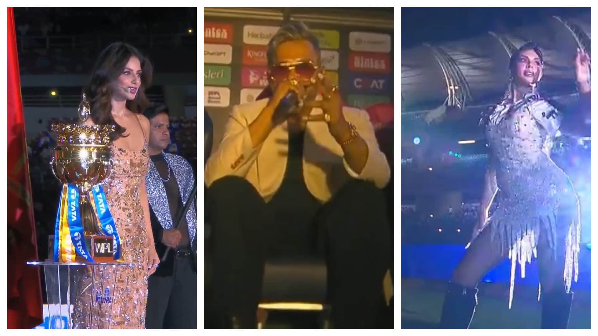 WPL 2026 Opening Ceremony photos Honey Singh Jacqueline Performance Video Photos Women IPL News in Hindi