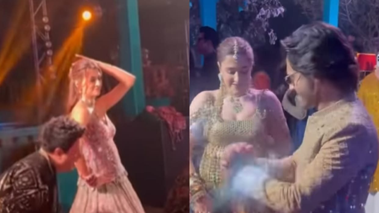 Kriti sanon Sister Nupur Sangeet Ceremony Video Viral