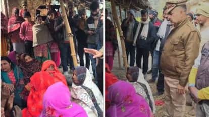 tragic accident occurred driver removed farmer jacket covered his body with and fled JCB machine seized