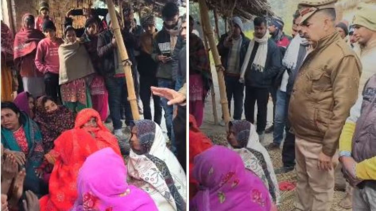 tragic accident occurred driver removed farmer jacket covered his body with and fled JCB machine seized