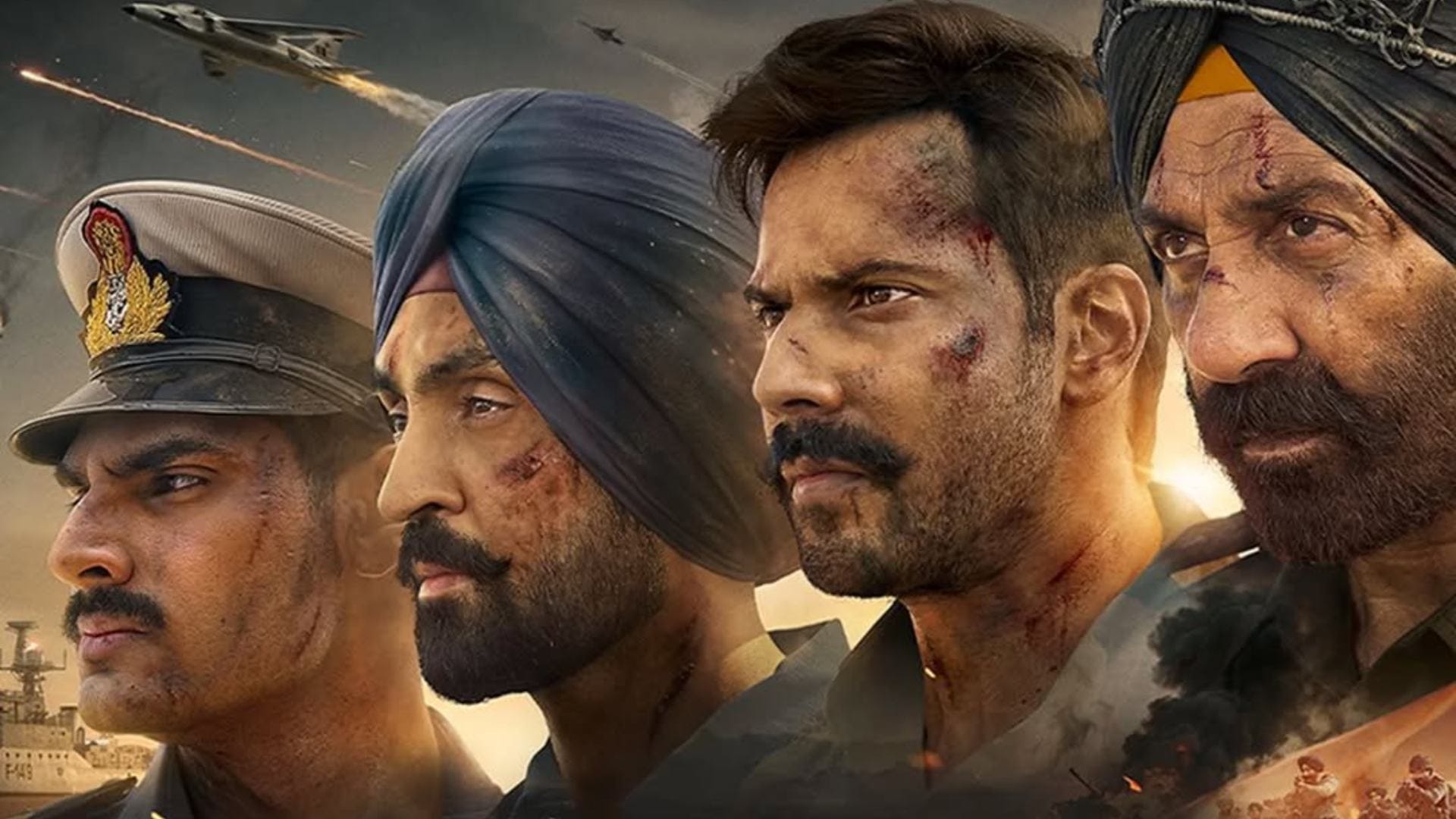 Border Movie box office collection Day 3 Cross 100 Crore Starring Sunny Deol Varun Dhawan Diljit Dosanjh