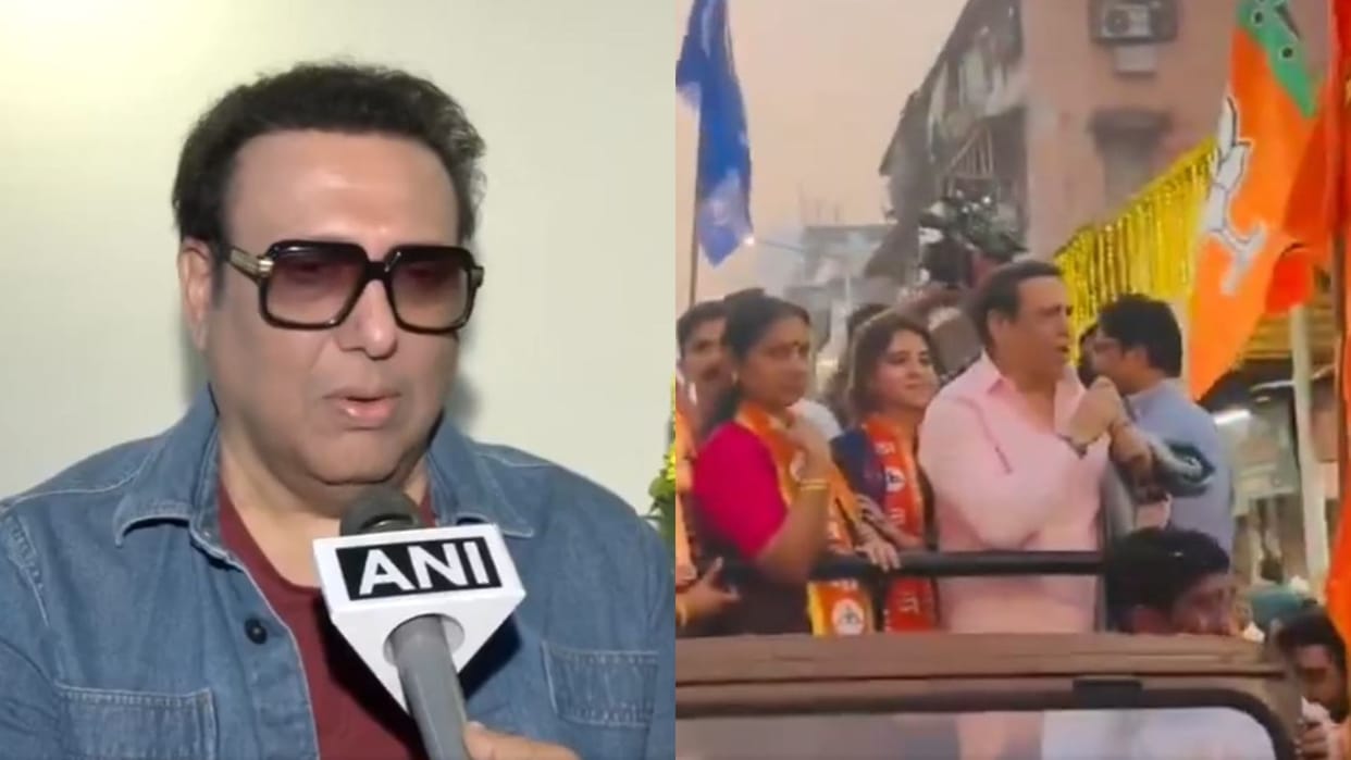 Govinda campaigns for Shiv Sena candidate speaks on role of artists in politics