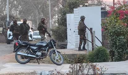 After Bilawar, two suspects were spotted in Hiranagar; security forces are searching for them, and drones have