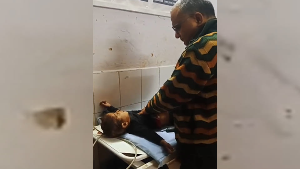 Auraiya: A one-and-a-half-year-old child dies after falling into a bucket while playing