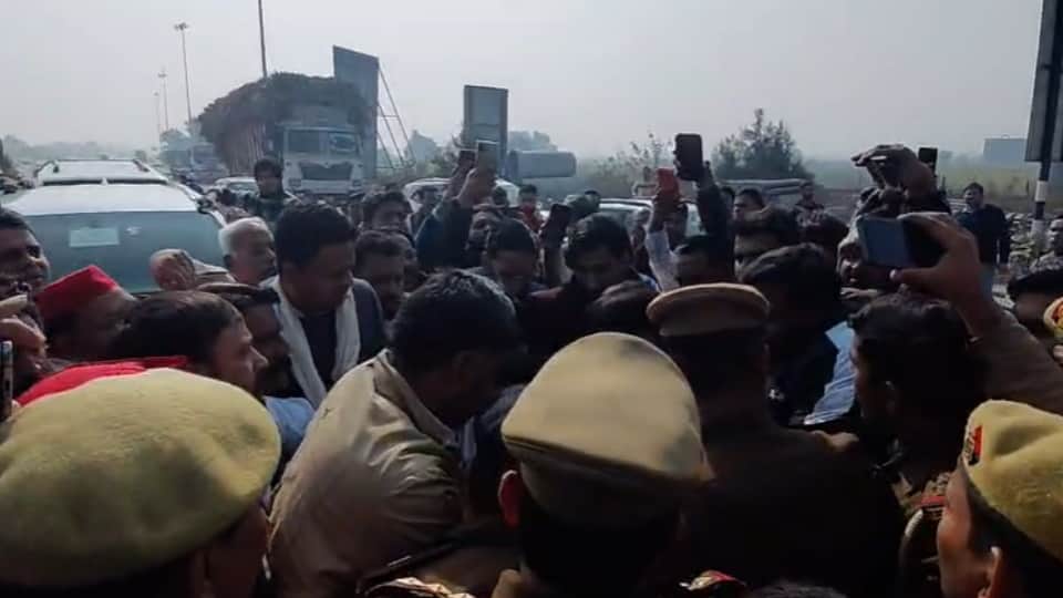 Kapsad on High Alert: Village Sealed After MP Chandrashekhar Ravan’s Visit Alert, Media and Leaders Stopped