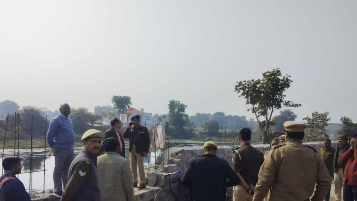 Jhansi: The Ghurari river, which the PM had mentioned, is facing encroachment in its catchment area.