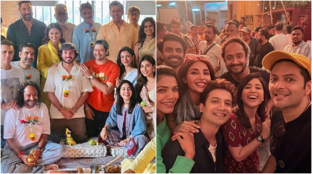Shriya Pilgaonkar Shares BTS Photos From MIRZAPUR THE FILM Divyenndu Sharma Return as Munna Bhaiya