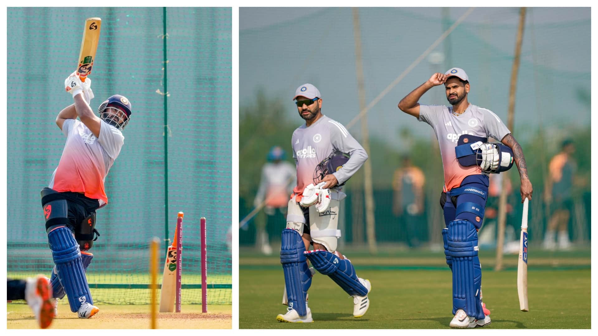 ऋषभ पंत-रोहित शर्मा-श्रेयस अय्यर