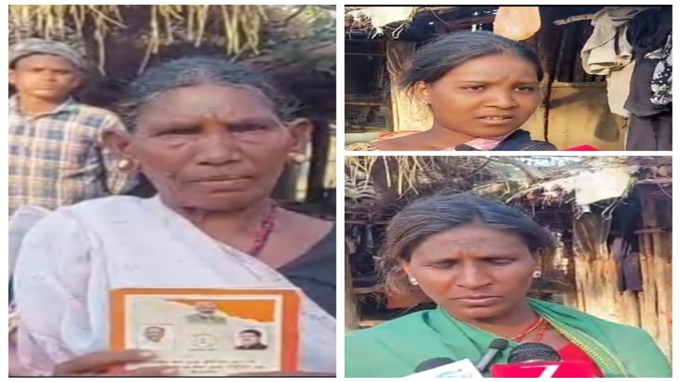Elderly women declared dead in government records deprived of rations and pensions in Mungeli