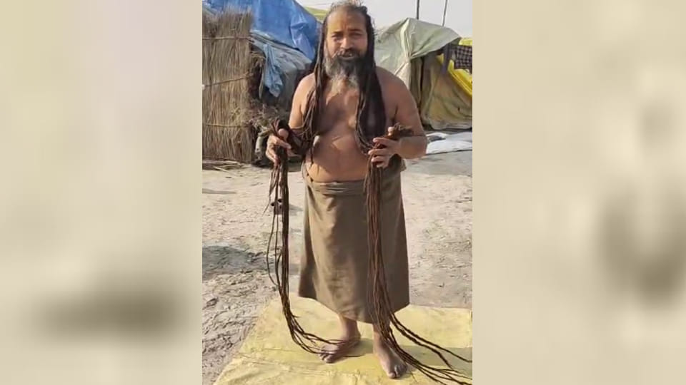 Farrukhabad: Seven-Foot-Long Dreadlocks Become His Identity, the Silent Baba Immersed in Devotion