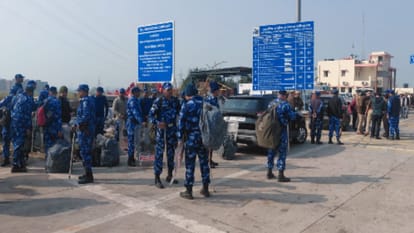 Kapsad Case Meerut: Nagina MP Chandrashekhar went to meet the victims family, was stopped at the toll plaza