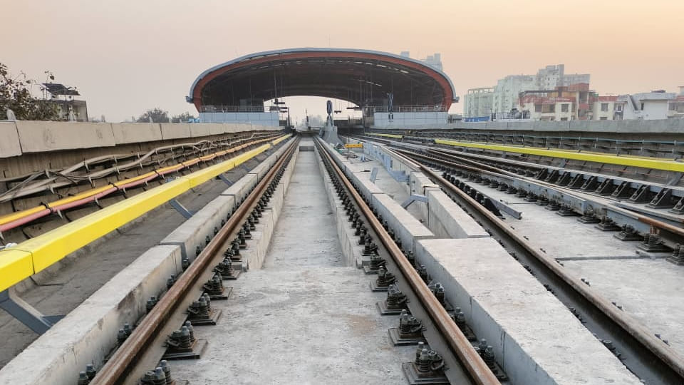 Kanpur Metro: Third Rail Installation Completed on Elevated Section from Baradevi to Naubasta