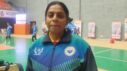 National Volleyball Championship Sadanandan coach of Kerala team shared strategy after victory against UP