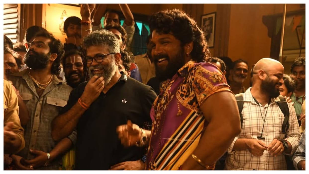 allu arjun wishes pushpa movie director name Sukumar Bandreddi known simply as Sukumar