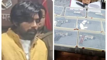 Shamli: Part timer mobile robber caught with 10 pistols, used to bring from Gujarat and sell in Haryana