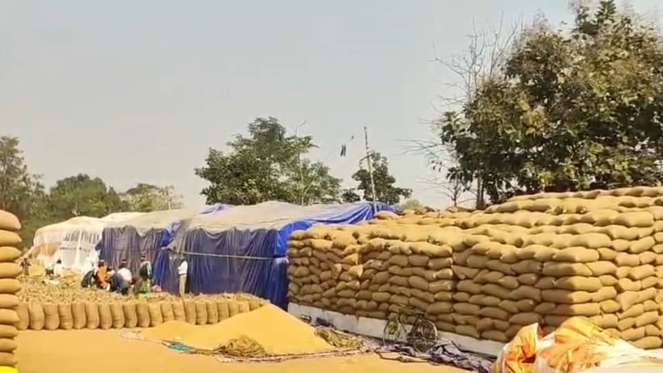 Multi crore scam at Bagbahara paddy procurement center Rs 5.71 crore embezzled due to a 3.65% shortage in Maha