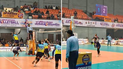 Kerala becomes champion Volleyball Championship in Varanasi Thrilling match Punjab defeats Services