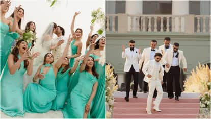 Kriti Sanon Sister Nupur Sanon Stebin Ben Got married couple shares their christian wedding Photos with fans