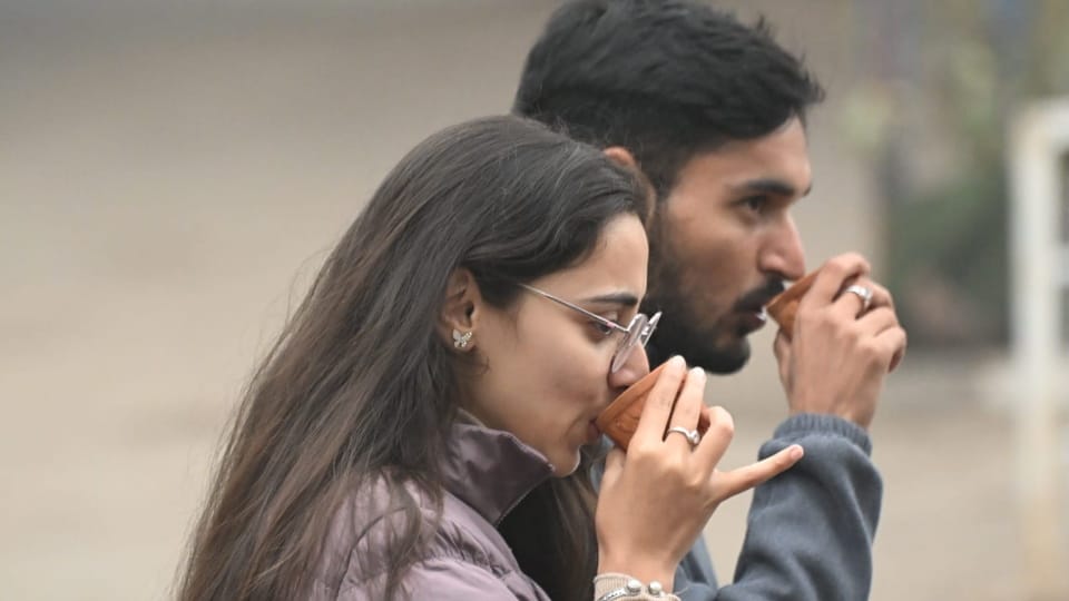 Minimum temperature in Palam was recorded at 3.0 degrees Celsius on Sunday