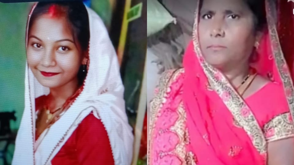 son killed his mother and wife smashing their heads with stones In Kushinagar