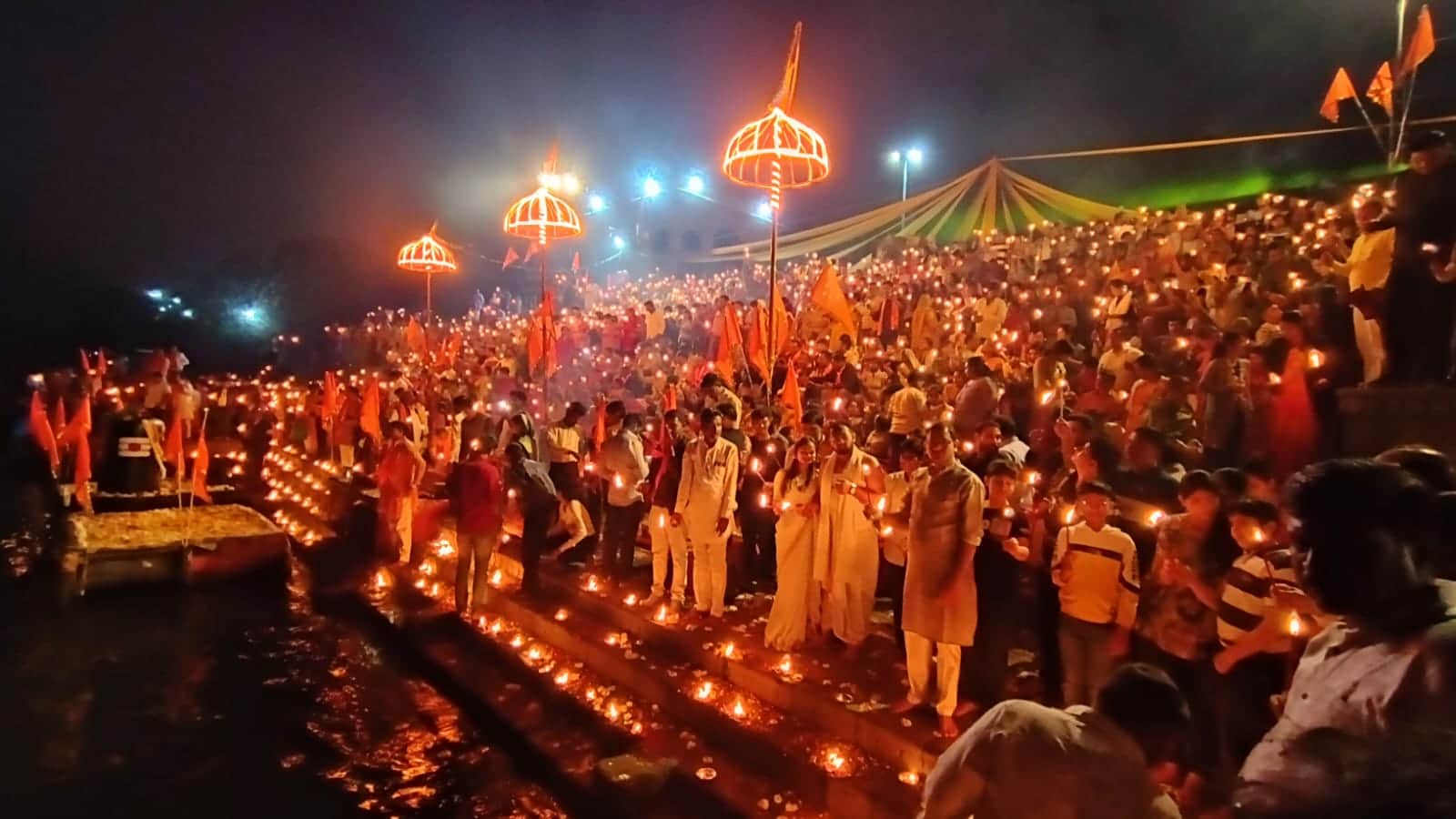 New enthusiasm seen in Mahamrityunjay Shiv Rath Yatra in Maheshwar, Khargone News Shiva devotees