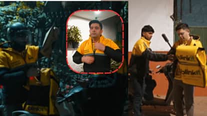 AAP leader Raghav Chadha worked as delivery agent and shared video on social media