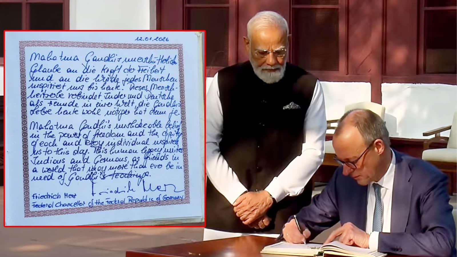 German Chancellor In India Photos: Meet With PM Modi, International Kites Festival and other Events