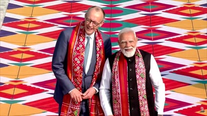 German Chancellor In India Photos: Meet With PM Modi, International Kites Festival and other Events