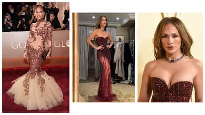 Jennifer Lopez Stuns In Sabyasachi Gold And Diamond Jewellery At Golden Globes