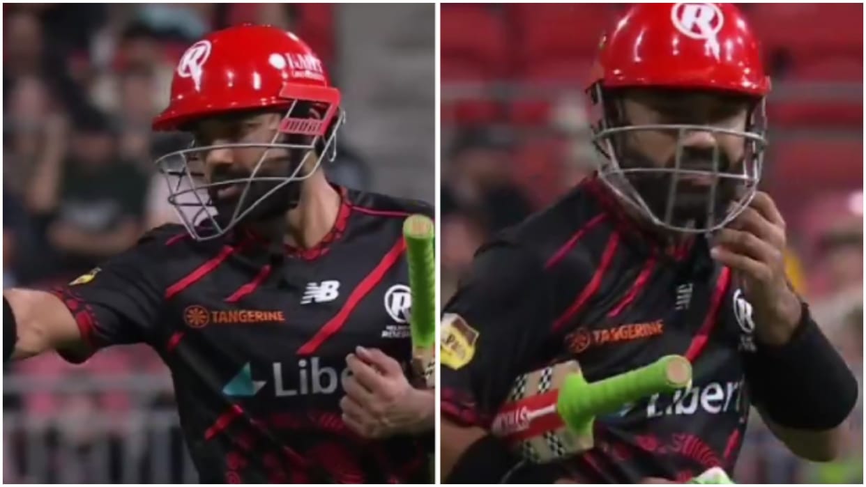 Mohammad Rizwan retired out by Melbourne Renegades in match against Sydney Thunder BBL