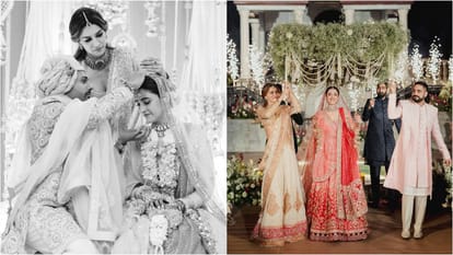 Kriti Sanon sister Nupur Sanon got married with Stebin Ben with hindu Rituals Couple shares Wedding photos