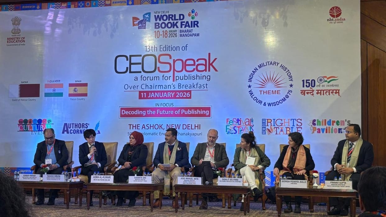 CEO Speak 2026 Indian Publishing Industry Size New Delhi World Book Fair 2026 AI in Publishing National Book