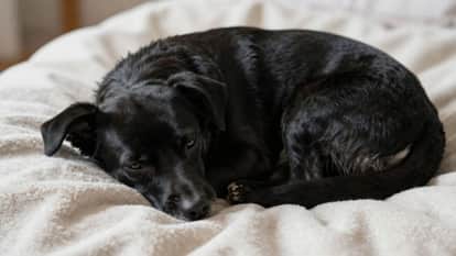 Dog injured by bullets dies  video goes viral on social media in Sikar