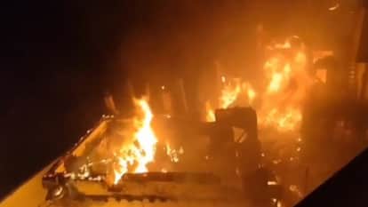 massive fire broke out in Arki market of Solan Himachal Pradesh