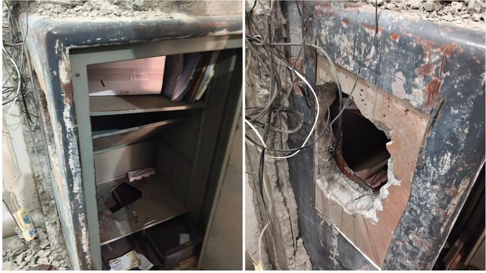 Robbery at the bank in Hisar