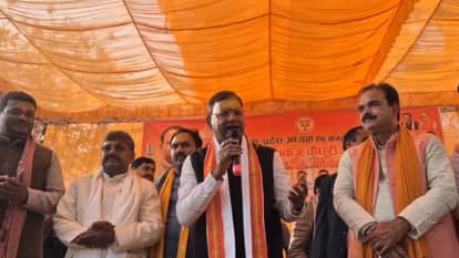 UP: BJP state president Pankaj Chaudhary launched the 2027 assembly election campaign from Ayodhya.