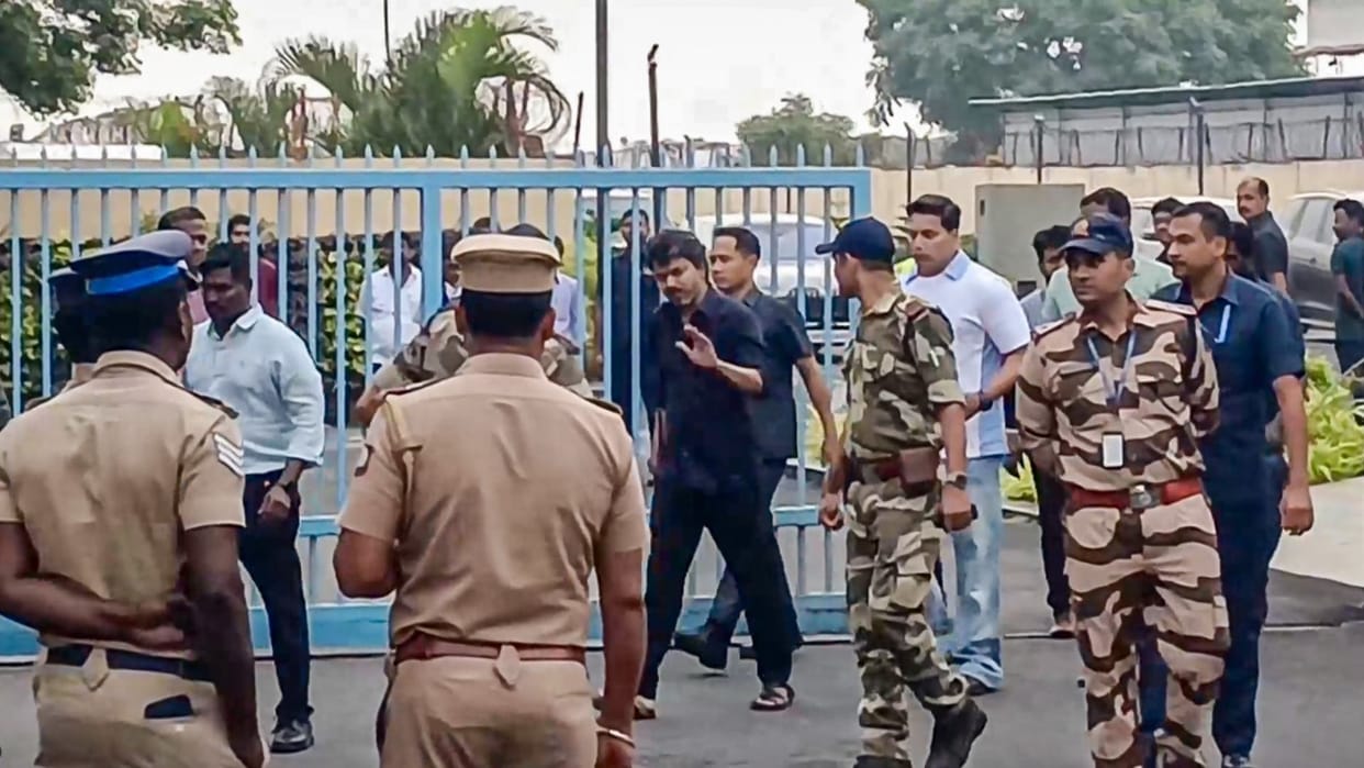 Vijay Thalapathy Appear To CBI Headquarter For Questioning ।n Karur Stampede case