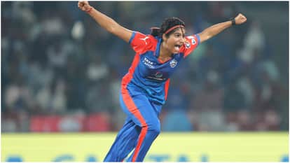 WPL 2026: Nandani Sharma breaks Jess Jonasan record DC vs GG match updates news in hindi