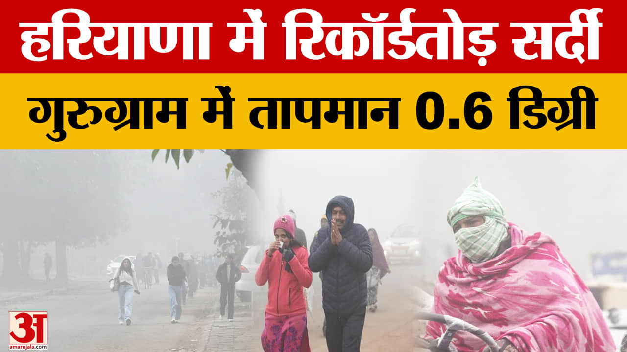 48 साल बाद गुरुग्राम में टूटा ठंड का रिकॉर्ड, न्यूनतम तापमान 0.6°C