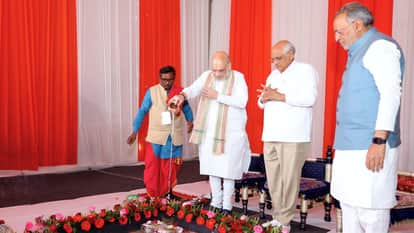 गृह मंत्री अमित शाह ने गांधीनगर में बीएसएल-4 प्रयोगशाला की आधारशिला रखी