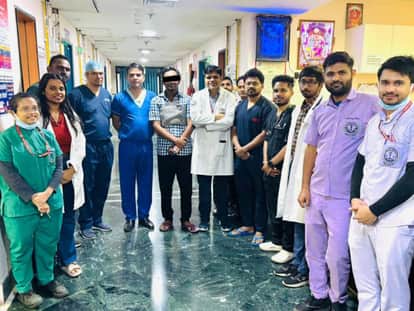 Bhopal News: AIIMS Bhopal successfully removes life-threatening blood clots from a 30-year-old patient's heart