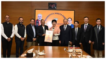 china communist party delegation visit bjp headquarter in delhi talks about these topics