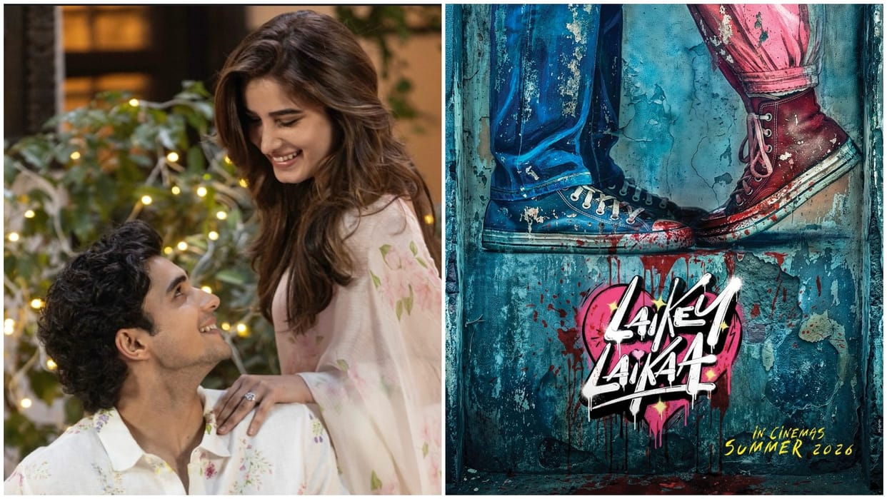 rasha thadani and abhay verma starrer laikey laikaa poster released